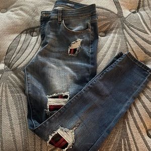 Judy Blue Buffalo Plaid